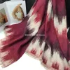 New order style scarves wholesale e-commerce live streaming, small stock in stock, bright silk graffiti check pattern supply chain Specification image